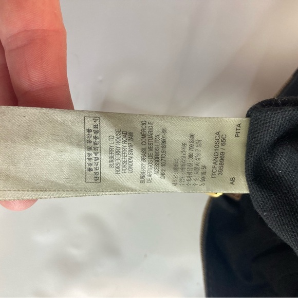 Burberry Authentic Tote Small Canter Leather Tan Handbag Itcf-10sca Italy. - Picture 11 of 13